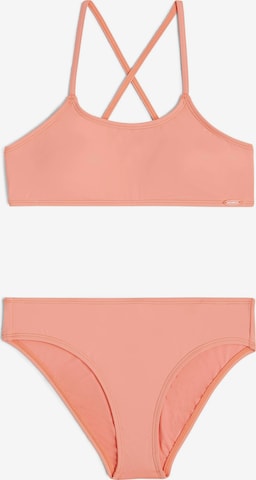 O'NEILL Bustier Bikini in Oranje: voorkant
