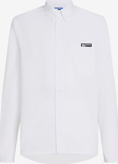 KARL LAGERFELD JEANS Paita 'Poplin' koossa L värissä valkoinen, Tuotenäkymä