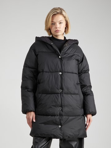 BOSS Orange Winter Coat 'Polly' in Black: front