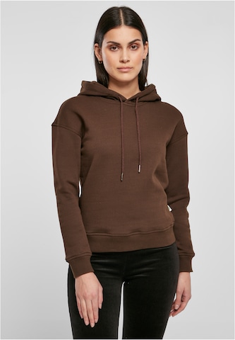 Urban Classics Sweatshirt in Bruin: voorkant