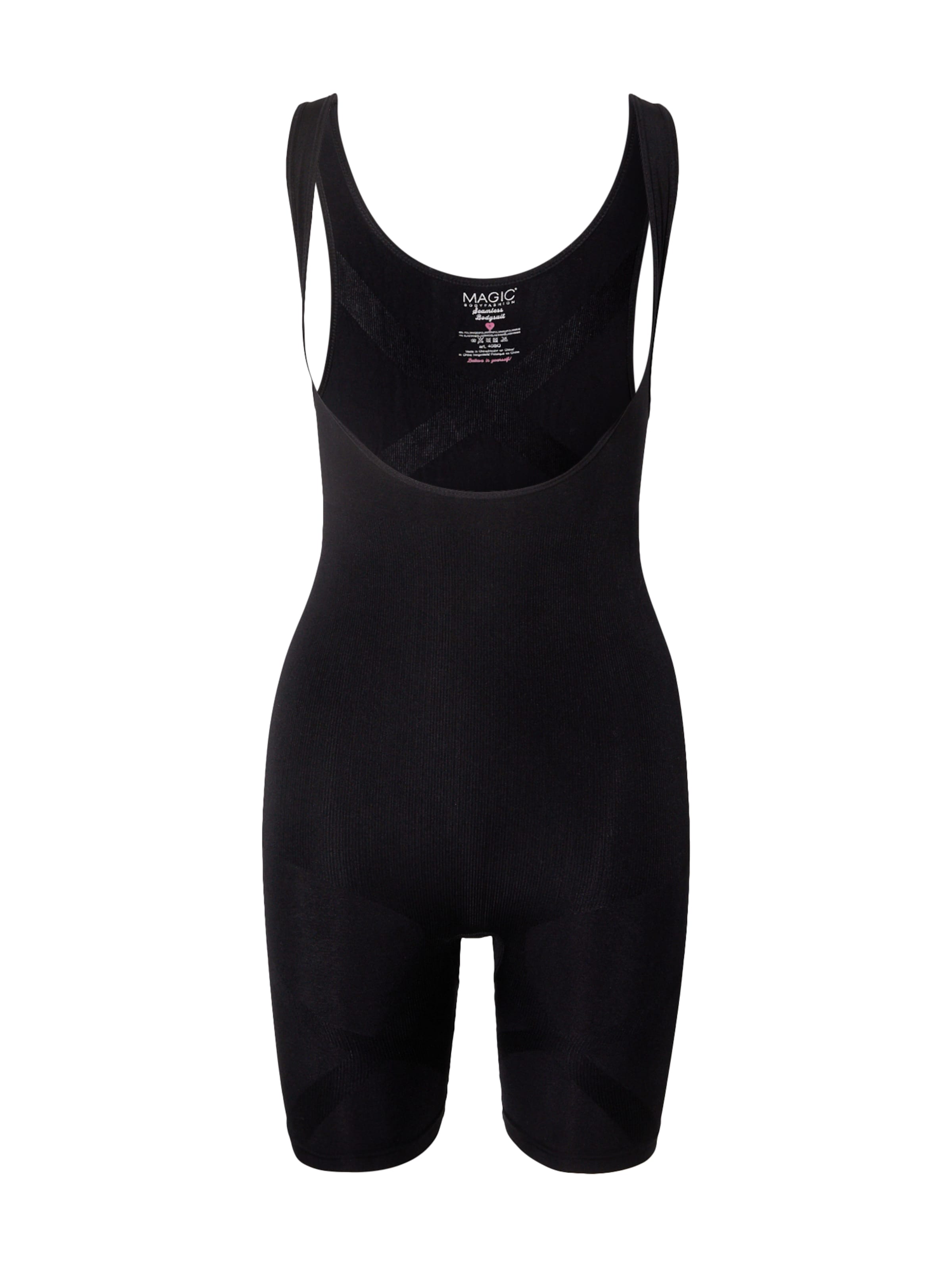 MAGIC Bodyfashion Shaping Bodysuit in Black: front