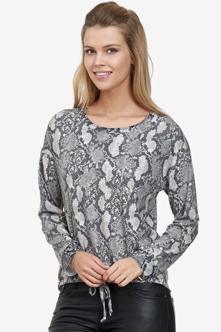 Decay Blouse in Grey: front