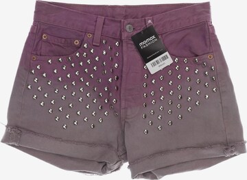 LEVI'S ® Shorts S in Lila: predná strana