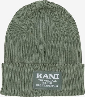 Bonnet Karl Kani en vert : devant