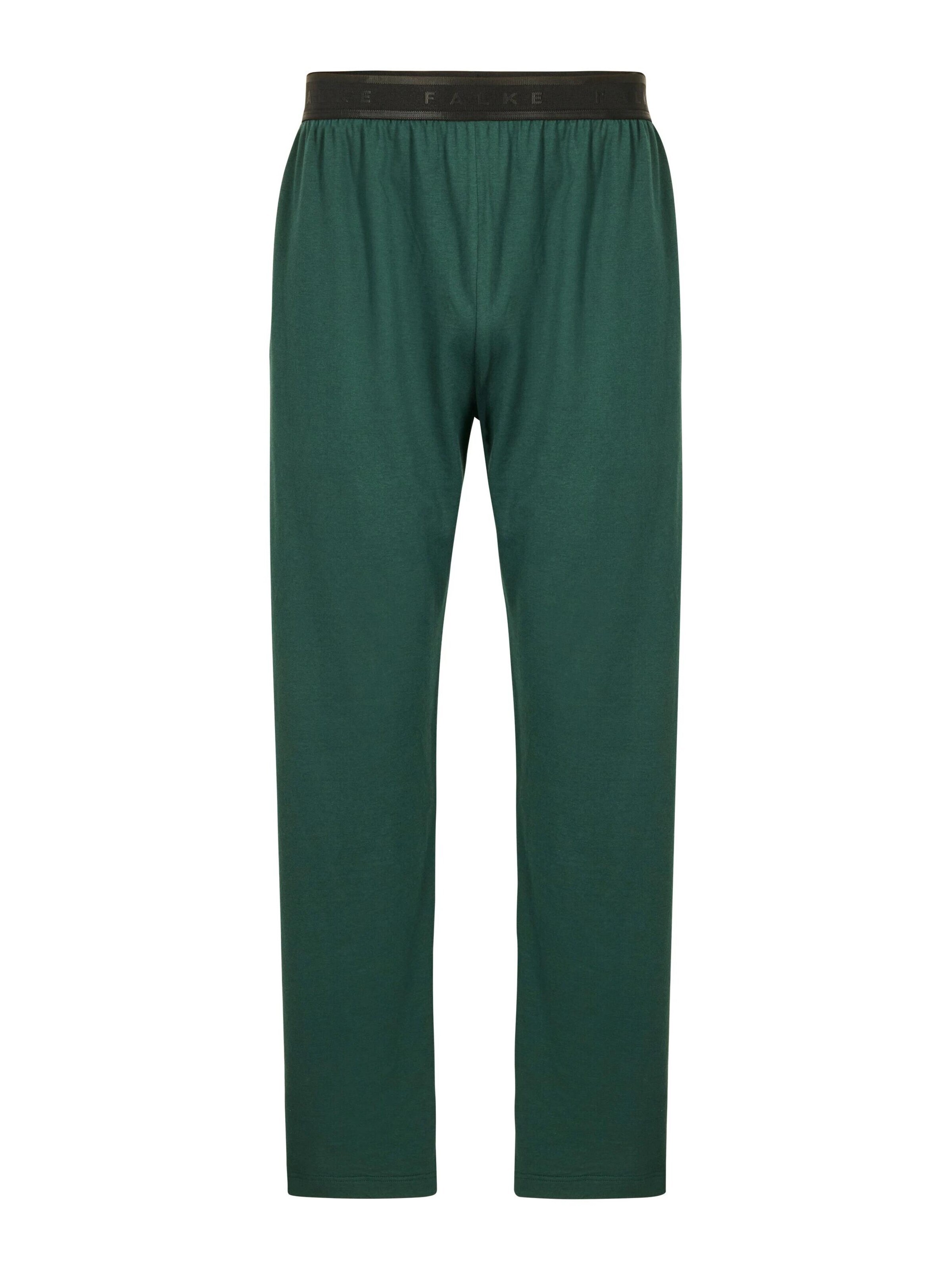FALKE Regular Workout Pants in Green
