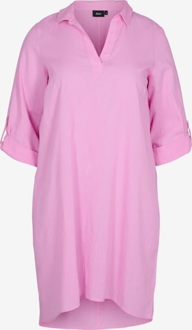 Rochie de vară 'VFlex' de la Zizzi pe roz: față