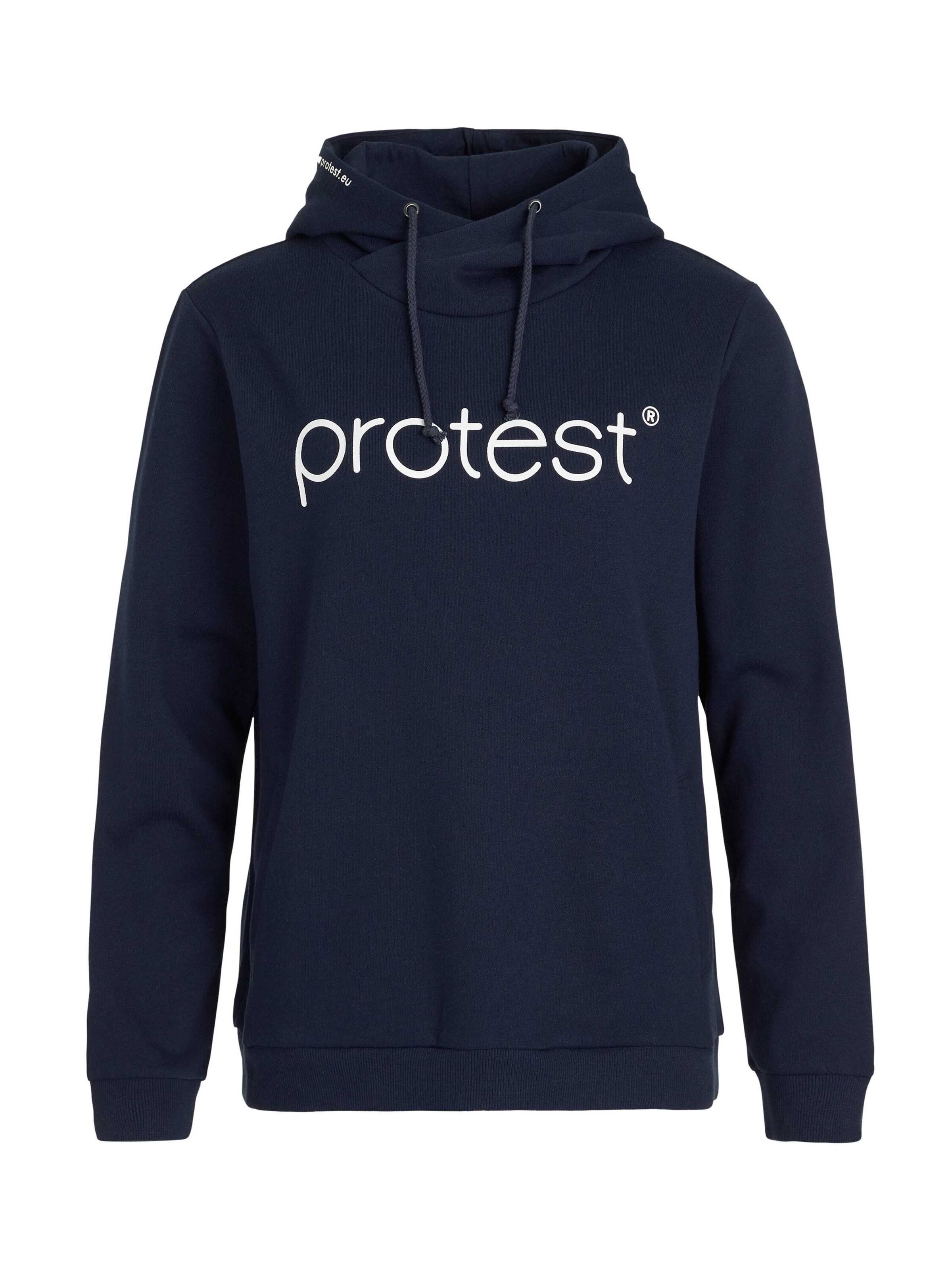 PROTEST Sweater 'CLASSIC LOGO HOODY' in Blue: front