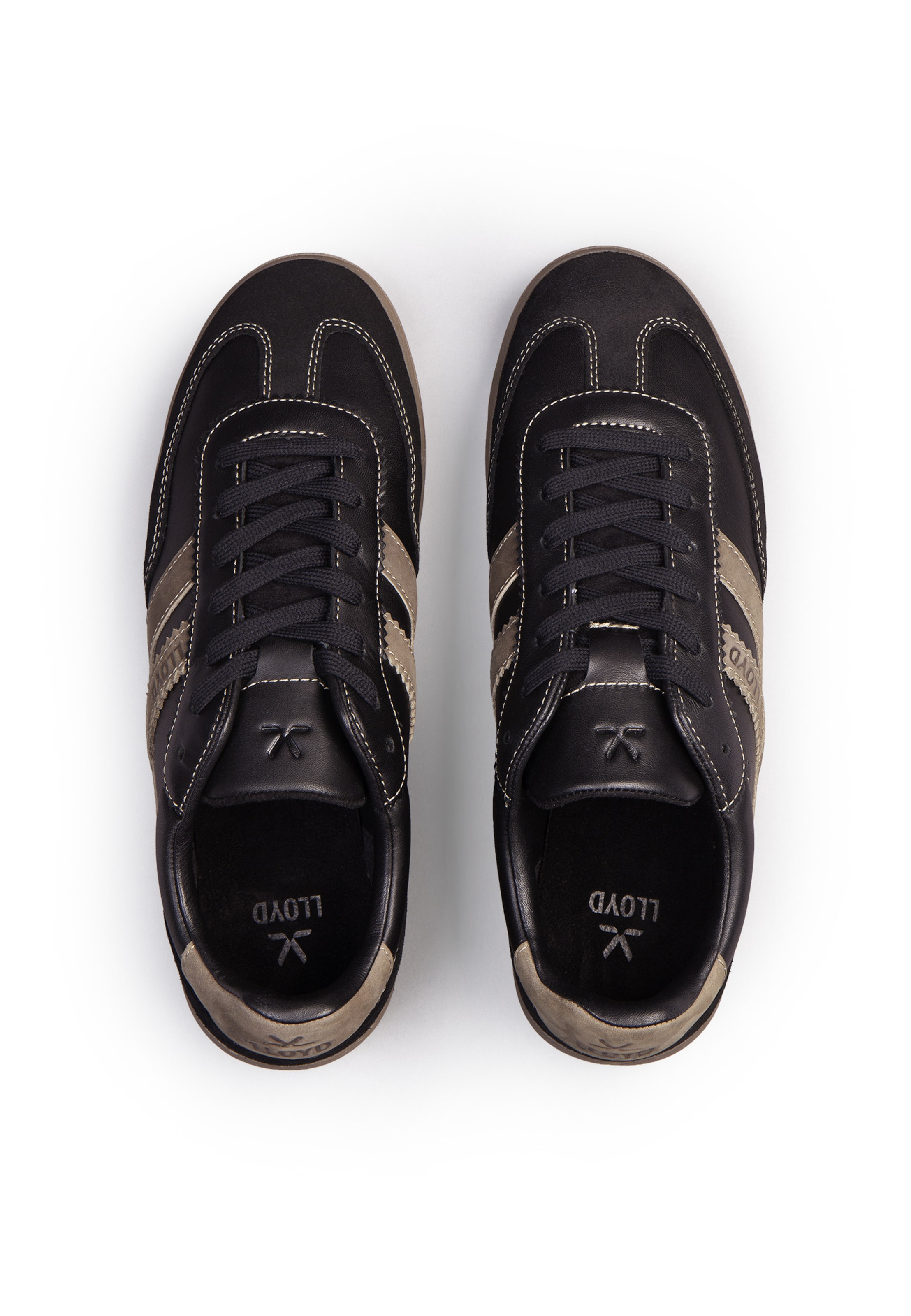 Baskets hautes LLOYD en noir