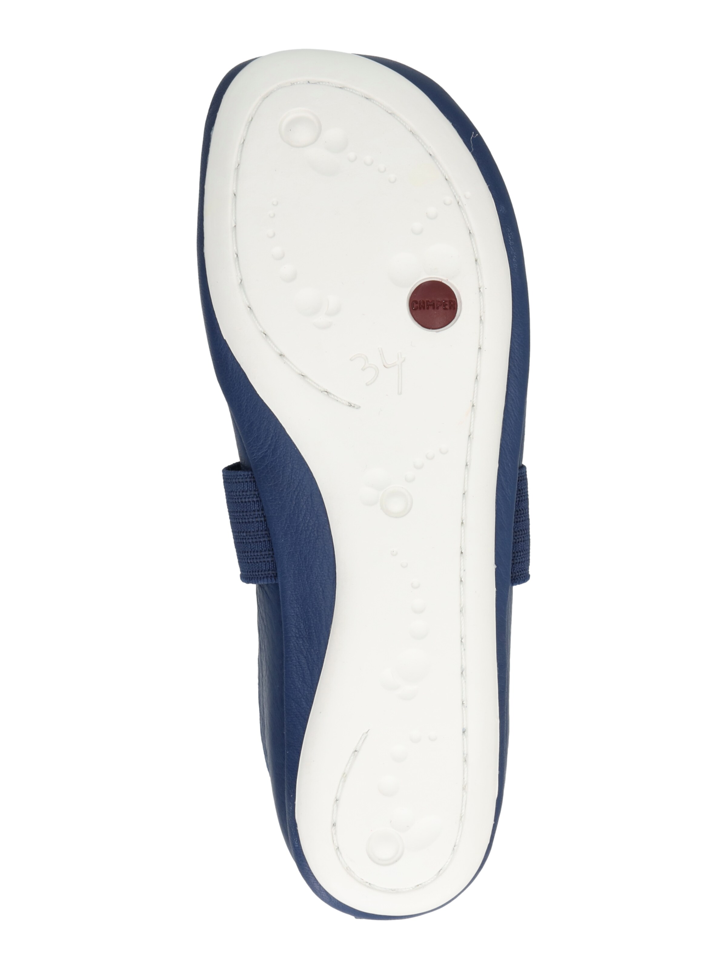 CAMPER Ballerina 'Right' i blå