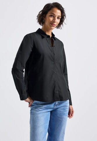 STREET ONE Blouse in Black: front