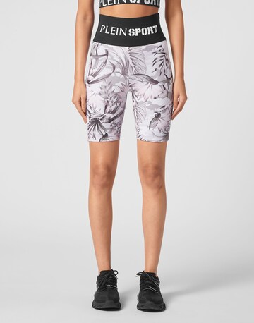 Skinny Leggings di Plein Sport in nero: frontale
