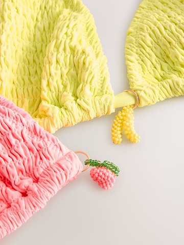 Next Triangel Bikinioverdel i gul