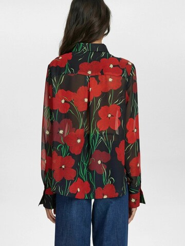 NÜMPH Blouse 'NUKYNDALL' in Zwart