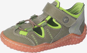 RICOSTA Flats 'JEFF' in Green: front