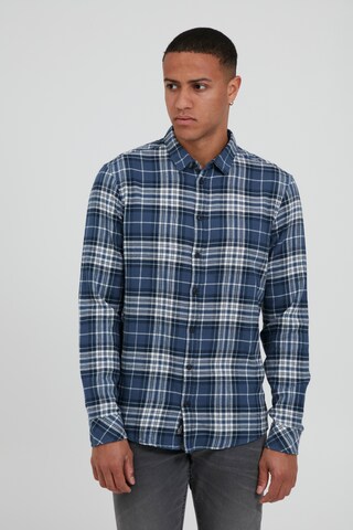 BLEND Regular fit Button Up Shirt in Blue: front