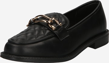 River Island Slip-ons in Black: front