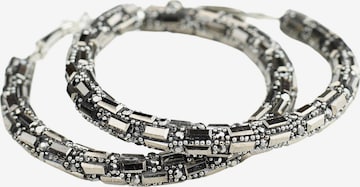 COLLEZIONE ALESSANDRO Earrings 'Paris' in Black: front