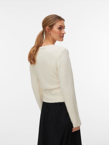 VERO MODA Kardigan 'CORA' w kolorze beżowy
