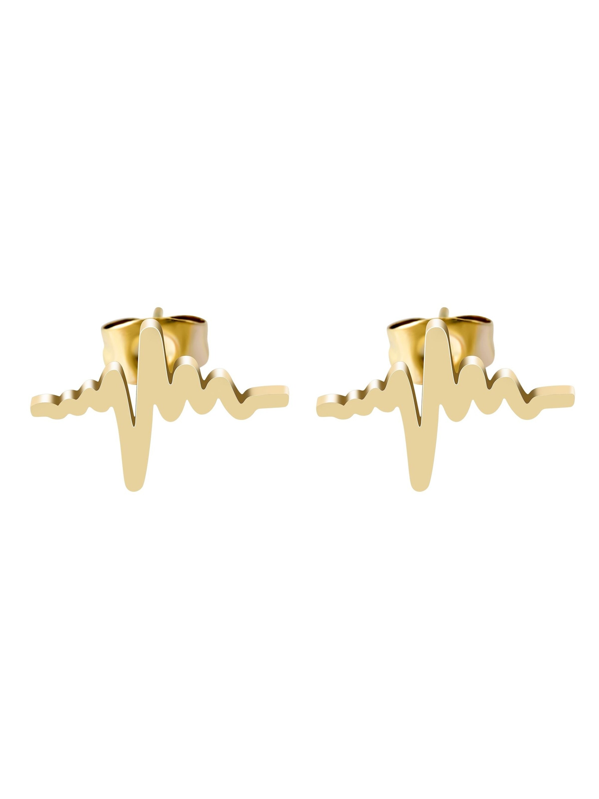 Akzent Earrings 'Silya, langlebig' in Gold: front