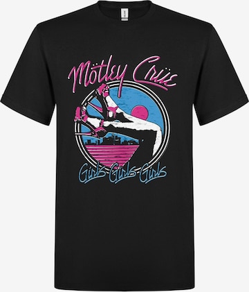 Mötley Crue Koszulka 'Mötley Crue Girls, Girls, Girls T-Shirt' w kolorze czarny: przód