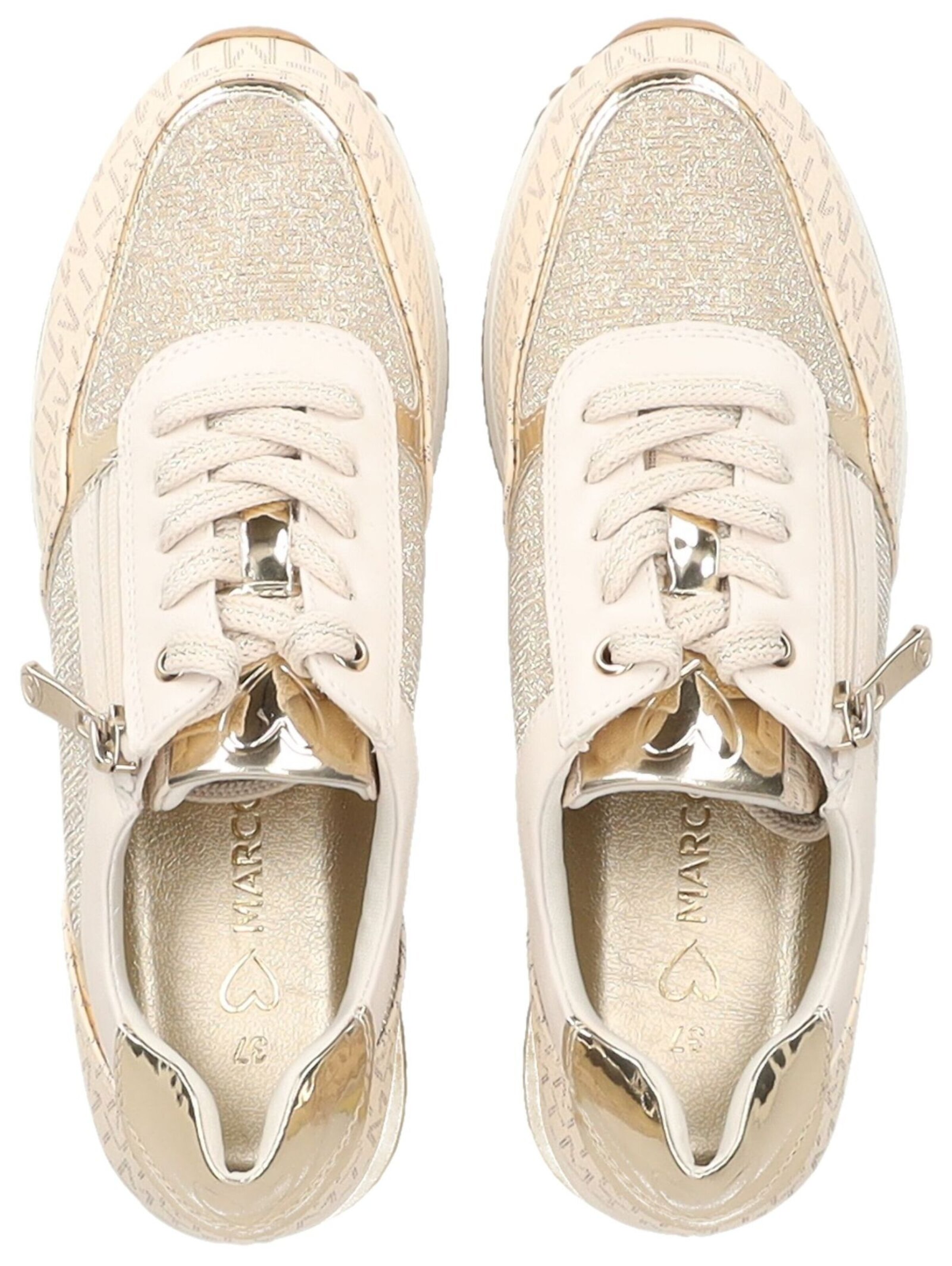 MARCO TOZZI Platform trainers in Beige