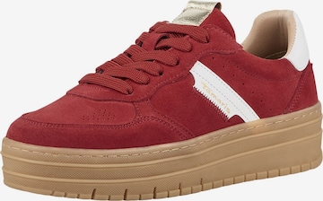 Tamaris Sneaker low in Rot: Vorderseite
