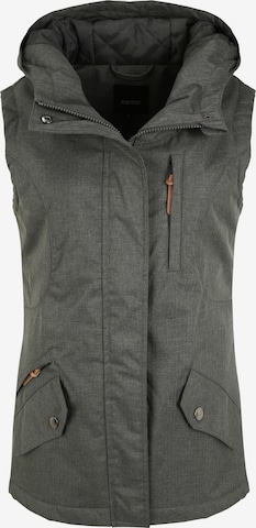 Oxmo Bodywarmer 'Belissa' in Grijs: voorkant