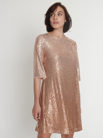 Ana Alcazar Dress 'Paasa' in Gold: front