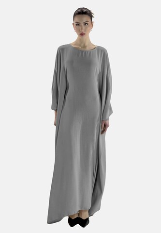 Robe Elara en gris : devant