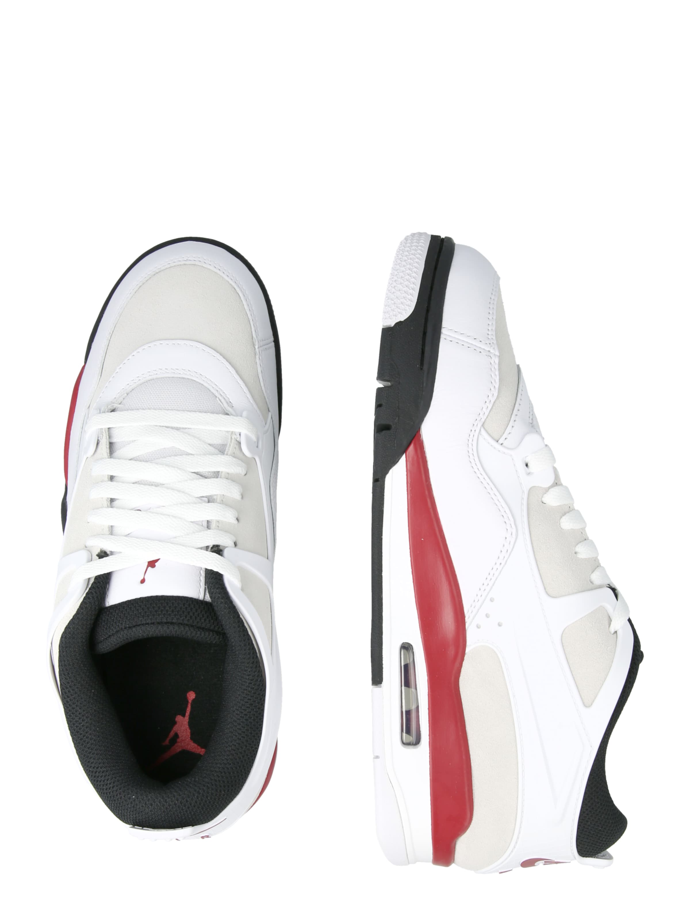 Jordan Низкие кроссовки 'AIR JORDAN 4RM' в Белый: сбоку