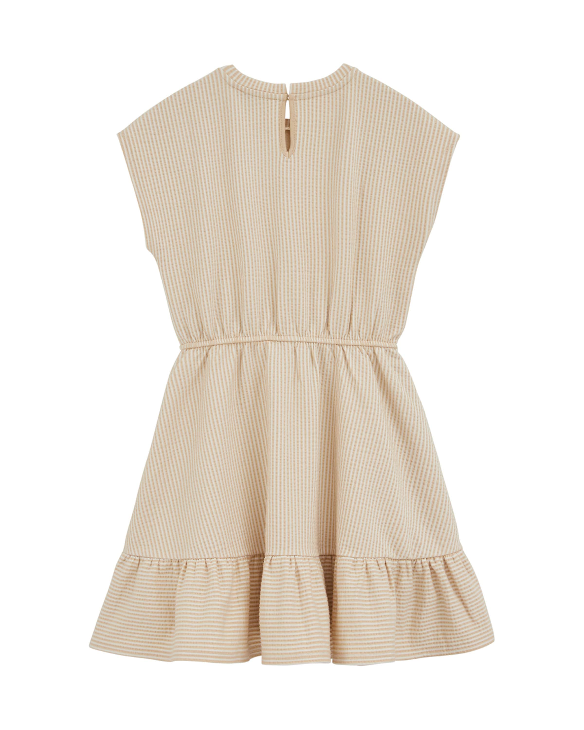 WE Fashion Рокля в бежово