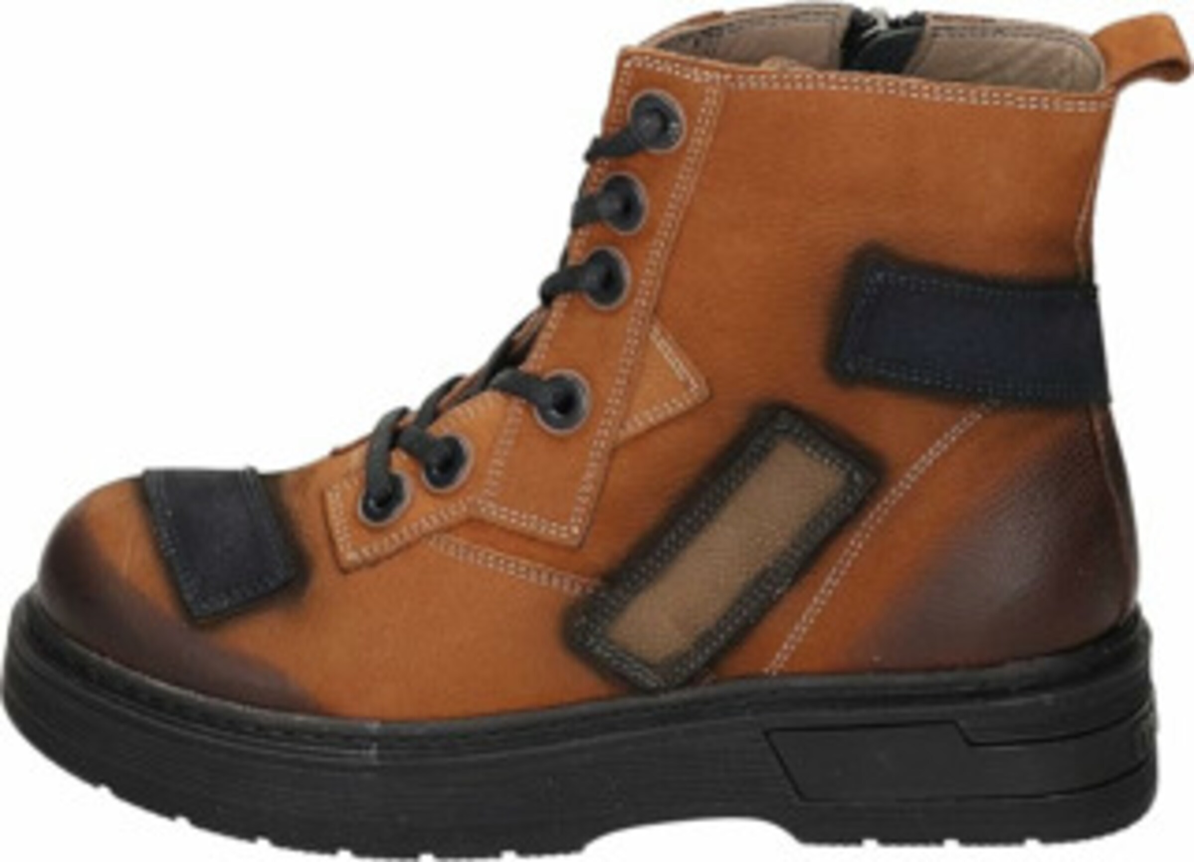 MANITU Lace-up boot in Mixed colours