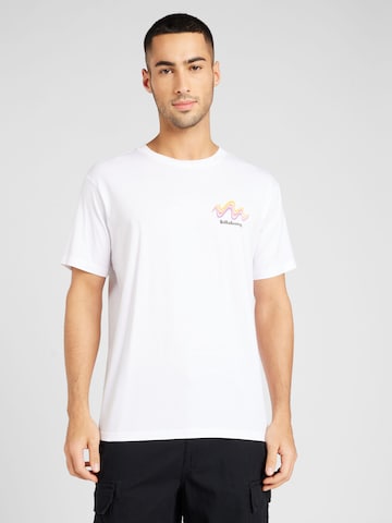 BILLABONG Тениска 'SEGMENT' в бяло: отпред