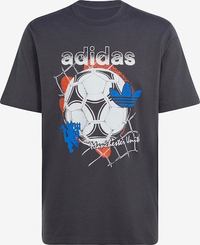 ADIDAS PERFORMANCE Toiminnallinen paita 'MUFC' koossa S värissä sininen / vaaleanpunainen / musta denim / valkoinen, Tuotenäkymä