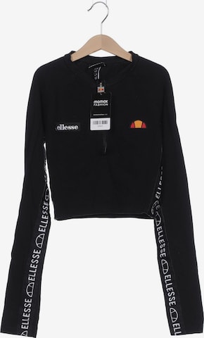 ELLESSE Langarmshirt M in Schwarz: predná strana