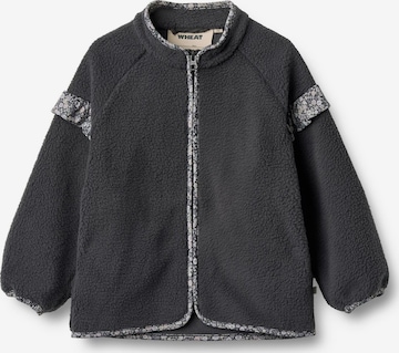 WHEAT Fleecejacke 'Ellena' in Grau: Vorderseite