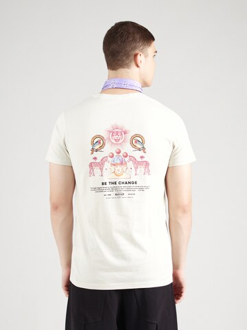 Kaotiko T-Shirt 'NAIROBI' in Beige: Vorderseite