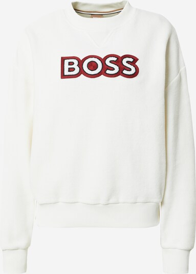 BOSS Orange Sweater majica 'Ecaisa' u hrđavo crvena, Pregled proizvoda