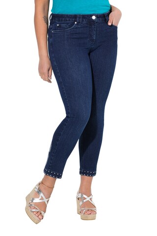 MIAMODA Slim fit Jeans in Blue: front