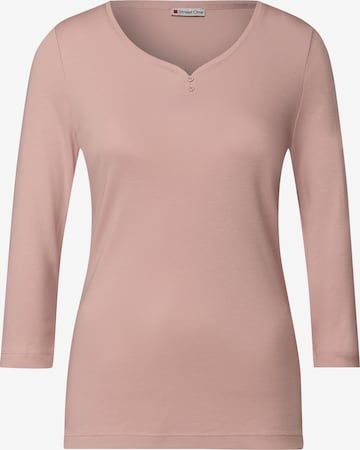STREET ONE Shirt in Pink: front