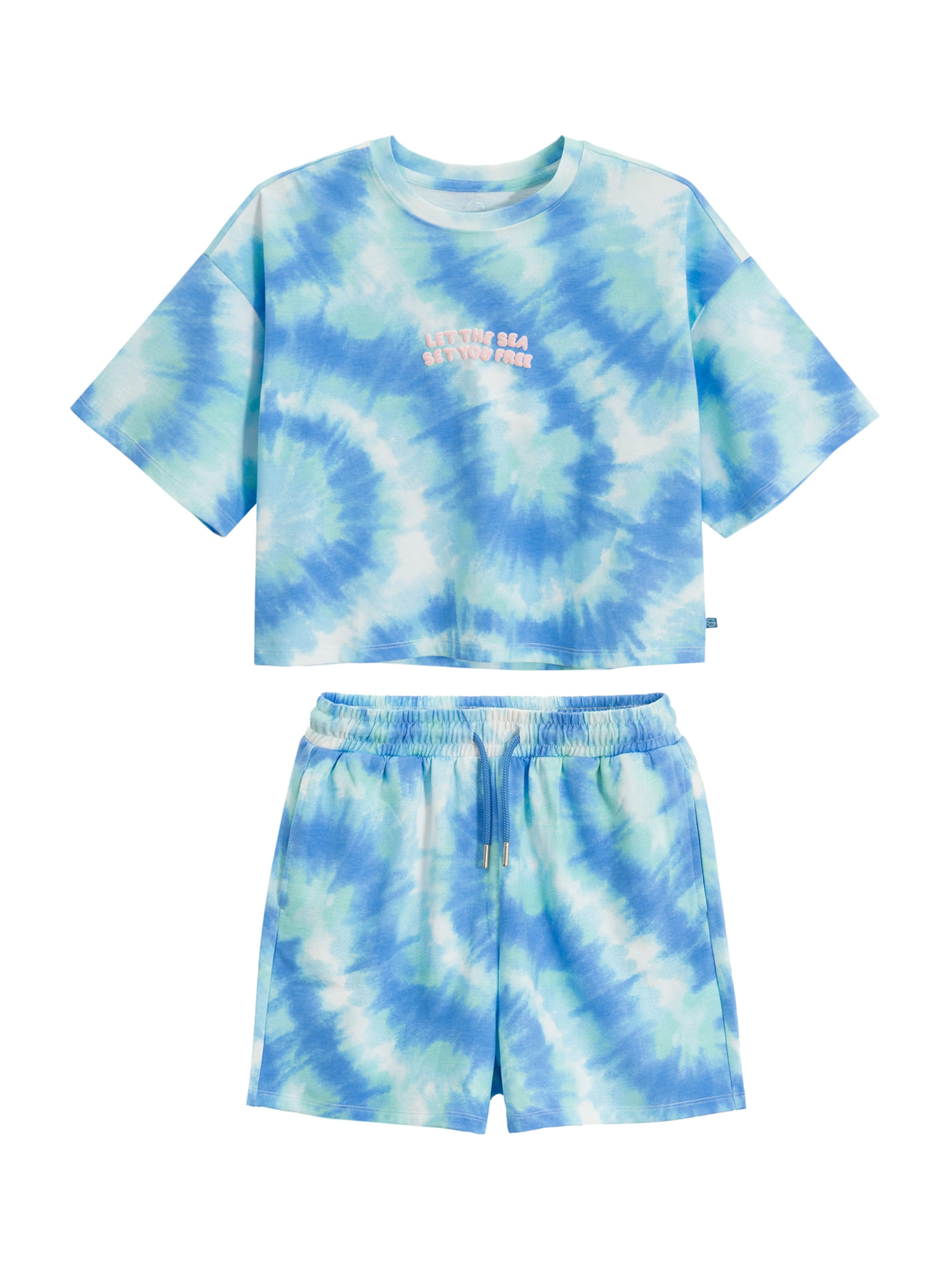 Cool Club Set in Blue: front