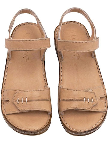Limoya Sandaal 'Leone' in Beige