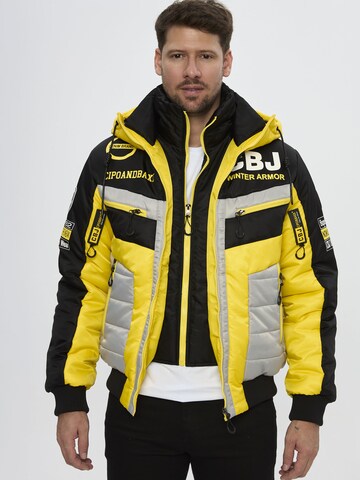 CIPO & BAXX Winter jacket in Black: front