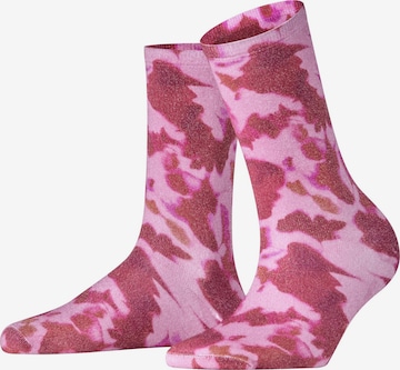 FALKE Socken 'Surreal Mist' in Pink: Vorderseite