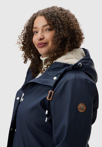 Ragwear Weatherproof jacket 'Marge' in Blue