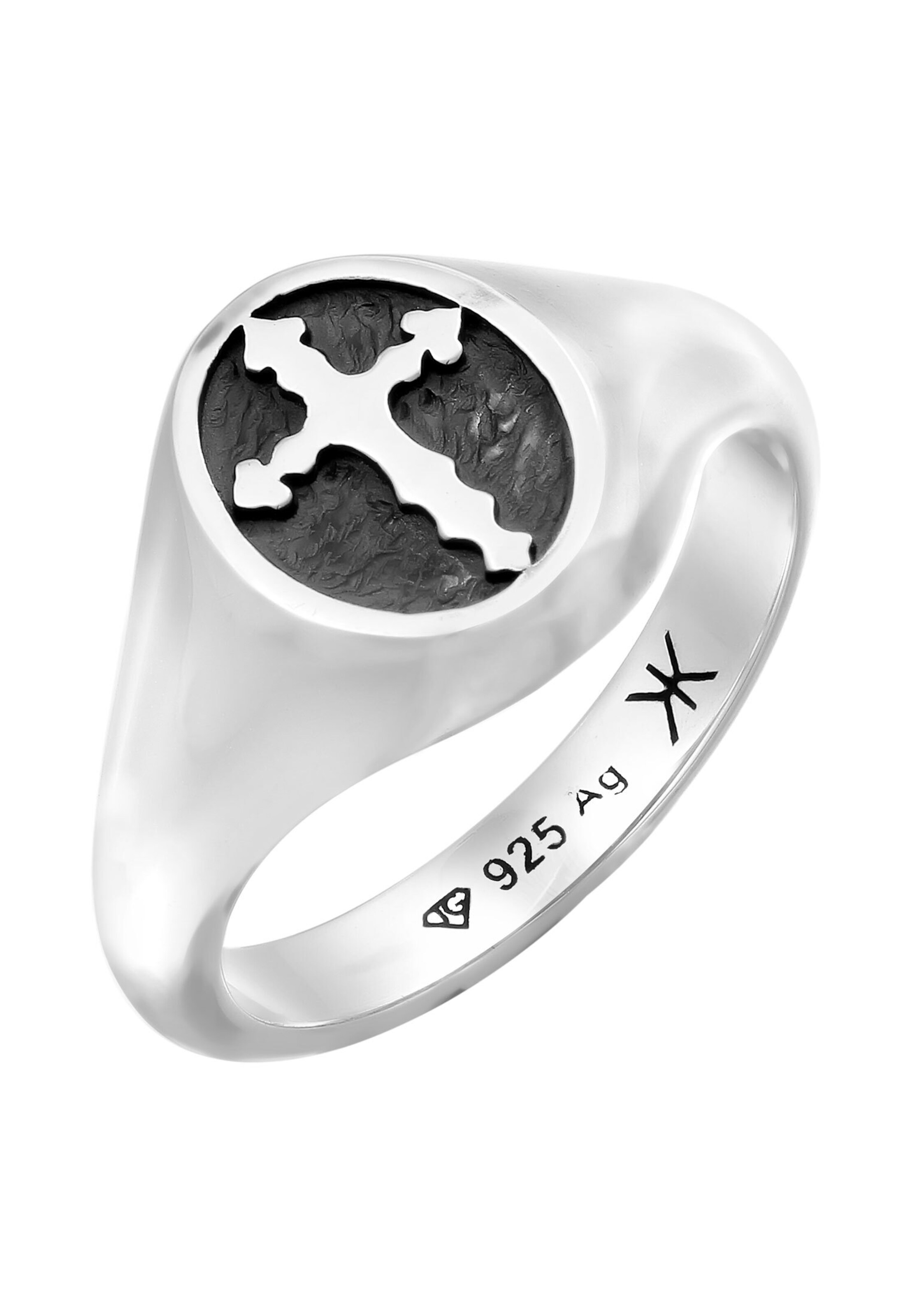 Bague 'Kreuz' KUZZOI en argent