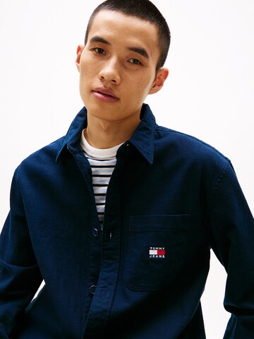 Tommy Jeans Comfort fit Overhemd in Blauw