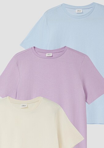 T-Shirt s.Oliver en bleu