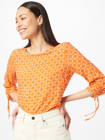 Cartoon Bluse in Orange