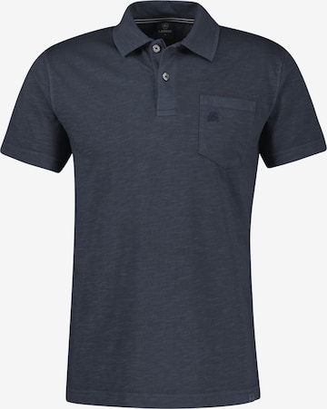 LERROS Polo in Jersey-Qualität mit Brusttasche aus reiner Baumwolle in Blau: Vorderseite